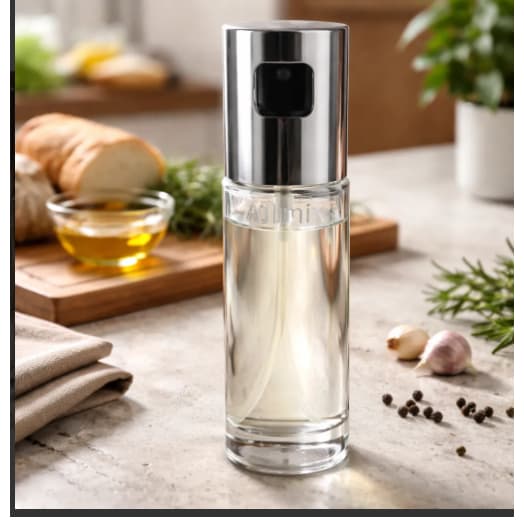 Galheteiro De Vidro Spray Azeite Borrifador Óleo 100ml