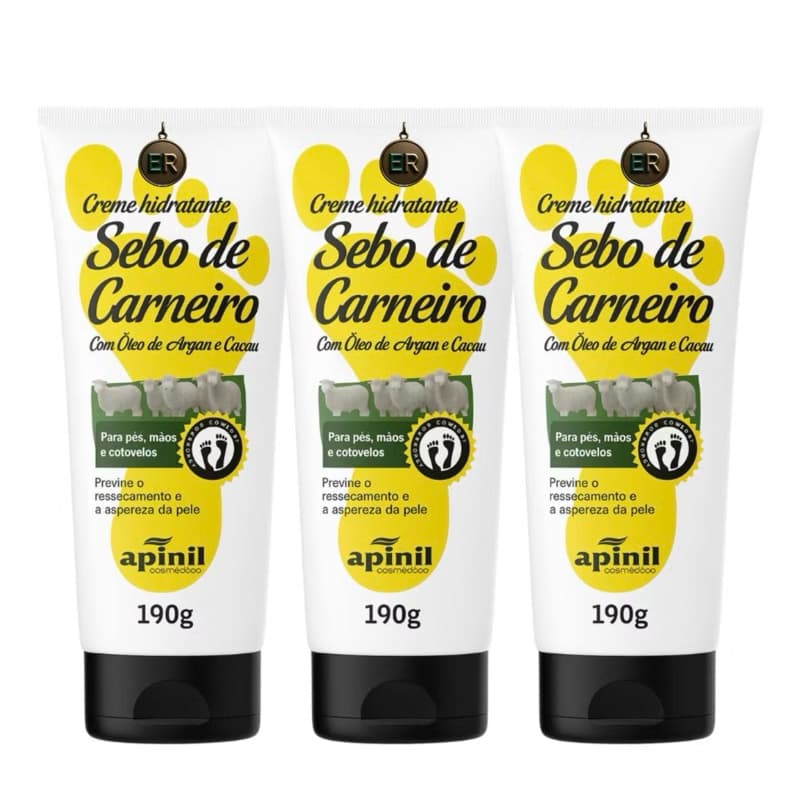 CREME HIDRATANTE SEBO DE CARNEIRO APINIL