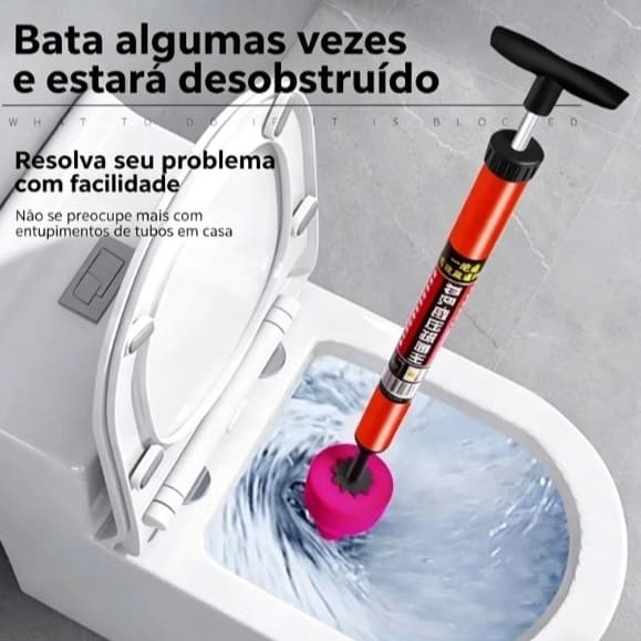 Desentupidor universal | Eficiente, durável, poupa tempo e esforço