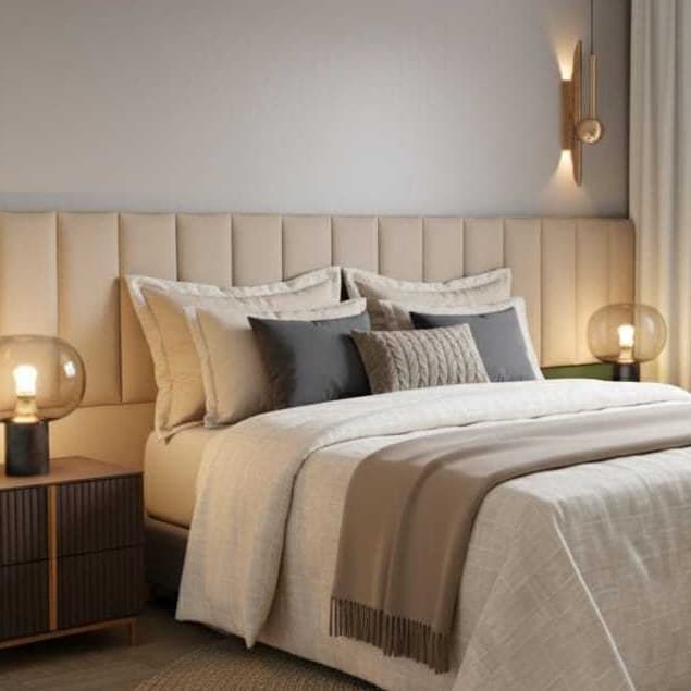 Cabeceira Modular 45 x 20 Cm 1 Un Estofada Cama Casal Solteiro Queen King Size Envio Imediato