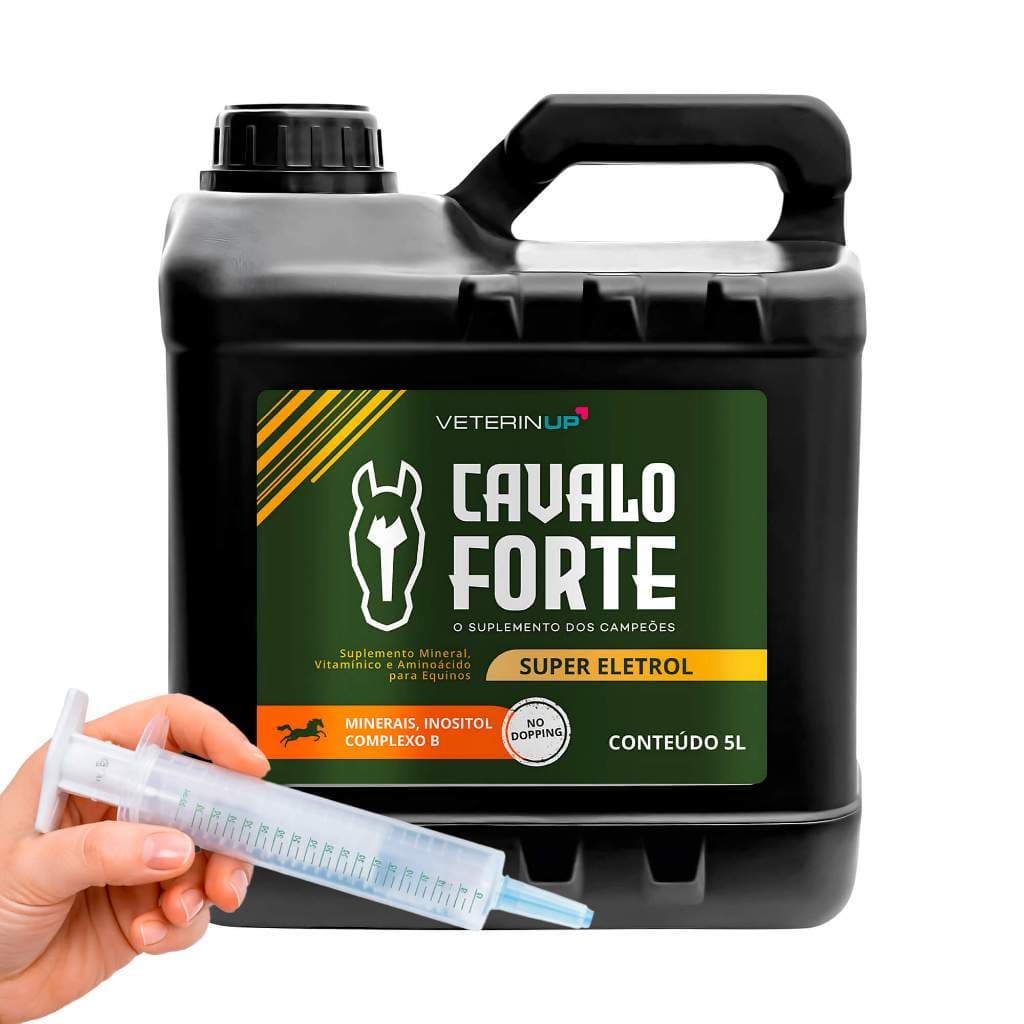 Cavalo Forte Super Eletrol 5l Eletrólito Liquido