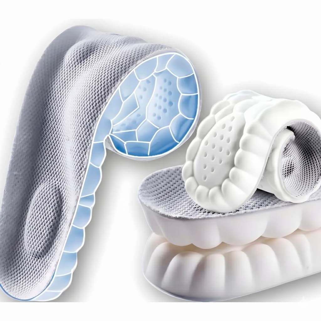 Palmilha De Altissimo Conforto 4d Tênis Sapatos Ortopédica