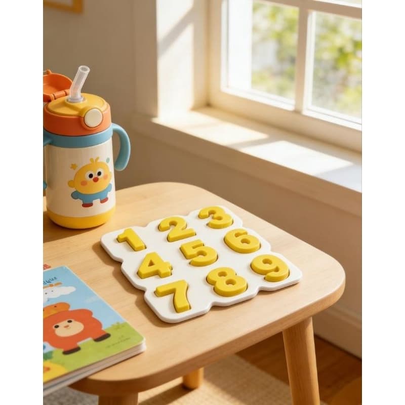 Tábua Numérica Infantil Colorida – Aprenda Números Brincando com Diversão Educativa COD-139