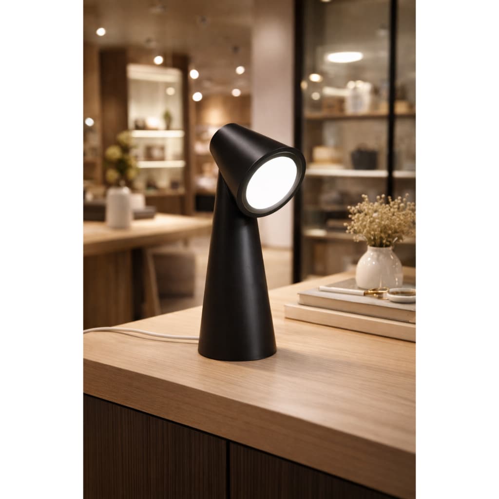 Abajur decorativa Moderna Abajur Minimalista Quarto Escritório Decoração Elegante