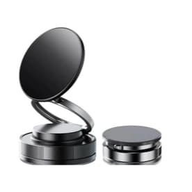Suporte para  Celular Magnético  Articulado Rotação 360° - cores sortidas/preto ou prata