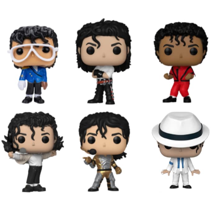 Boneco Colecionável Michael Jackson COM CAIXA Personalizada