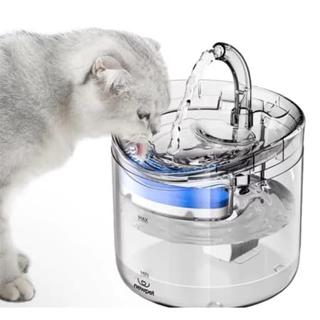Bebedouro automático 1.8L para Cães e Gatos fonte de água automático