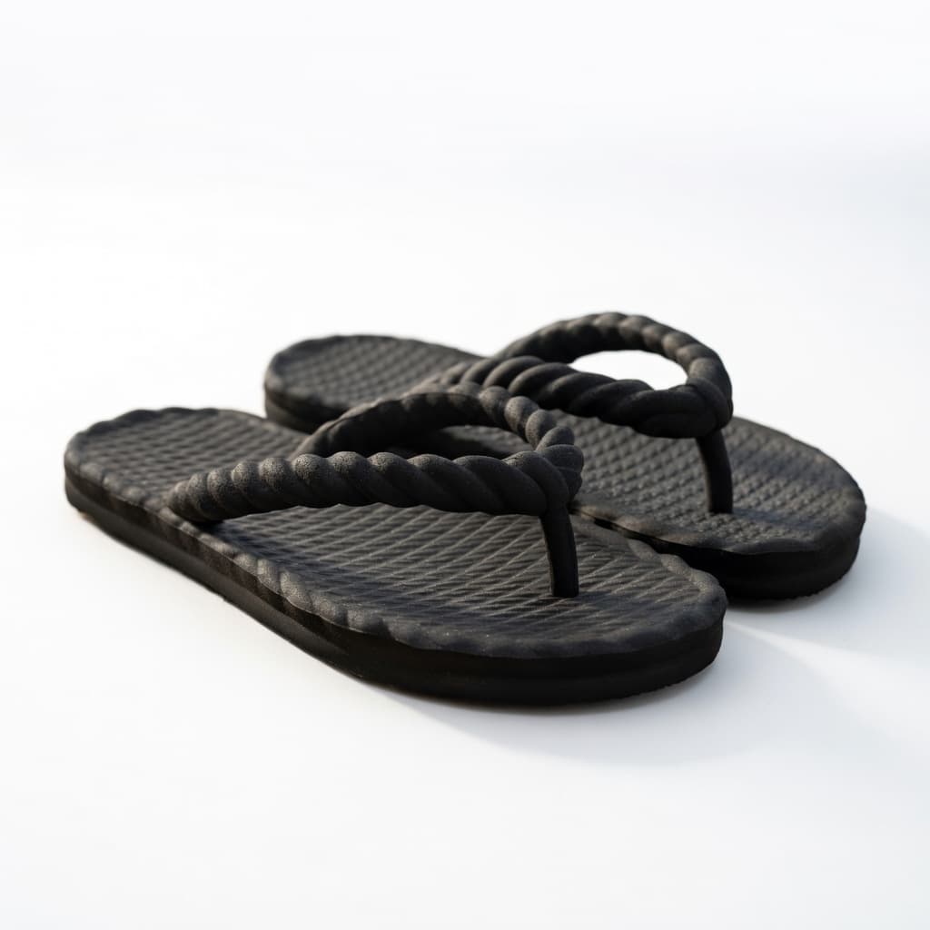 Sandália Trançada Feminina Chinelo Nuvem Ortopédica Macia Leve Casual Conforto