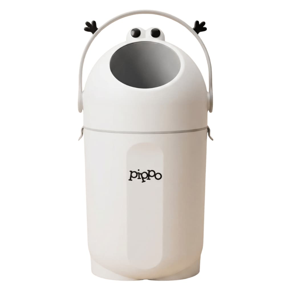 Lixo Lixeira Mágica Antiodor Infantil Pippo 13L – Para Fraldas Facil de Limpar Sem BPA Grande