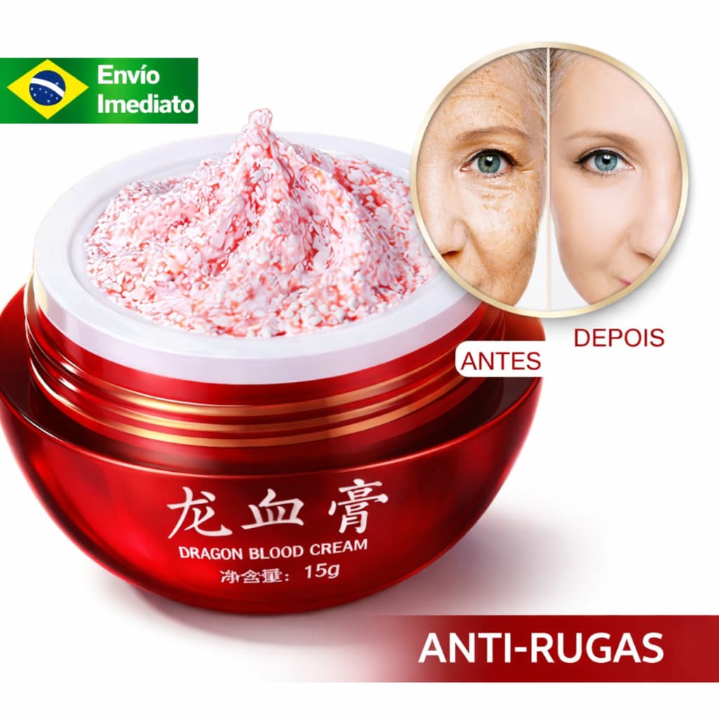 Creme De Sangue Do Dragão Retinol Placenta Royal Hidratante Clareador Natural Antienvelhecimento