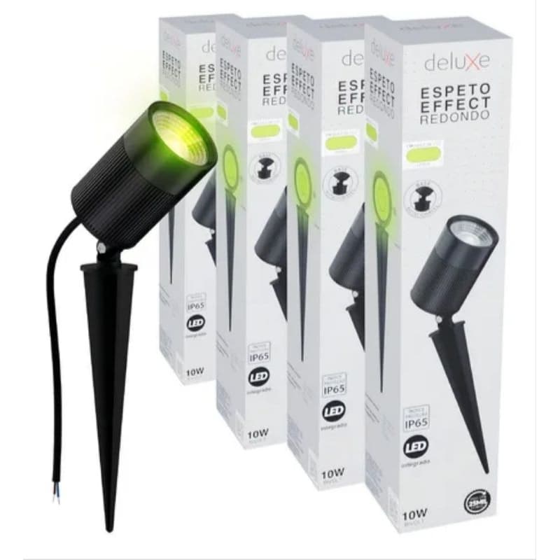 ESPETO P/JARDIM 04 PEÇAS NIMUS REDONDO AVANT 10W VERDE