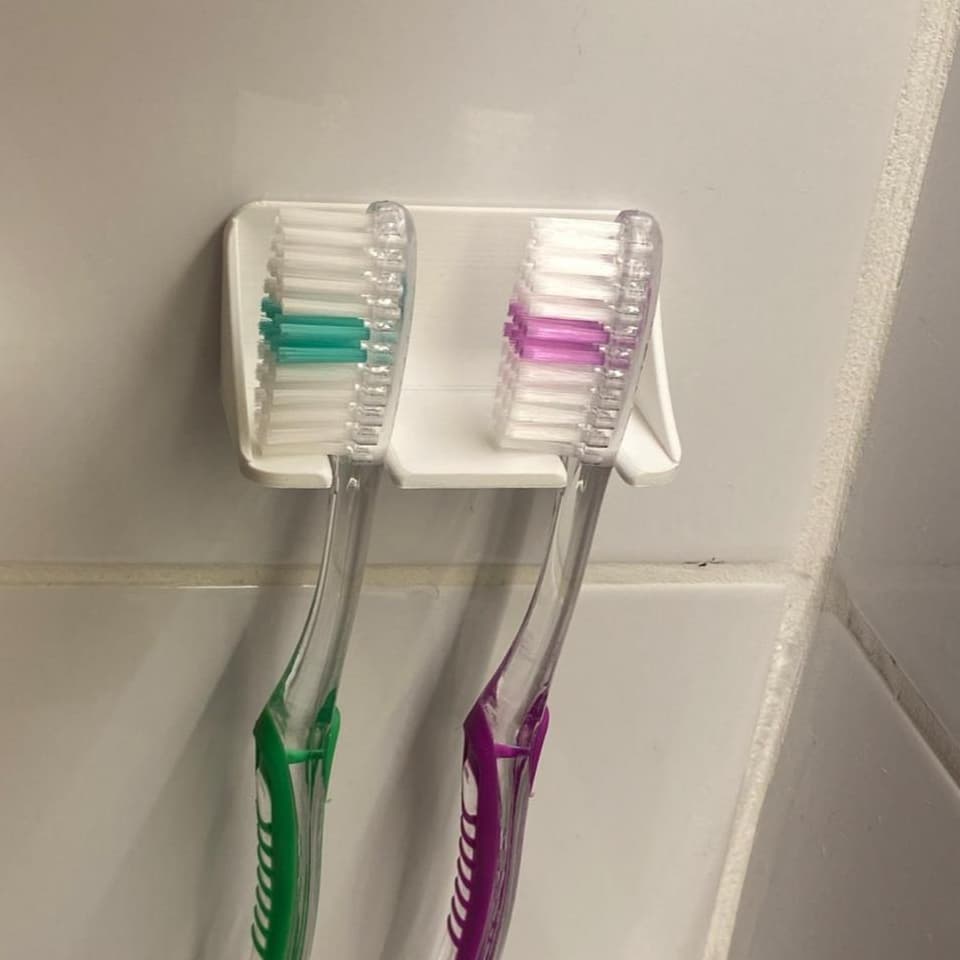 Porta Escova de Dente Parede – Suporte Adesivo Sem Furo