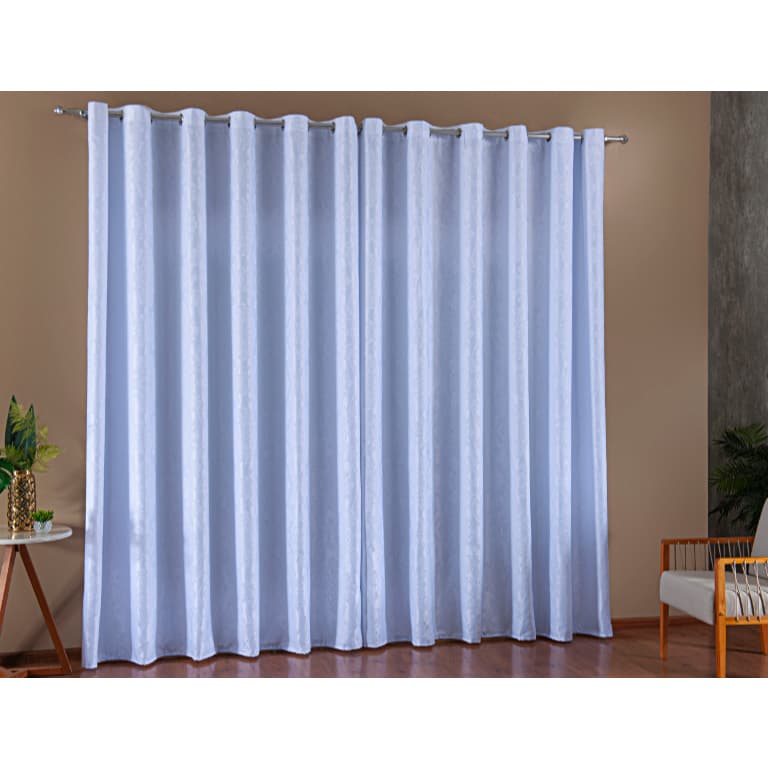 CORTINA MODELO JACQUARD - SEM VARÃO