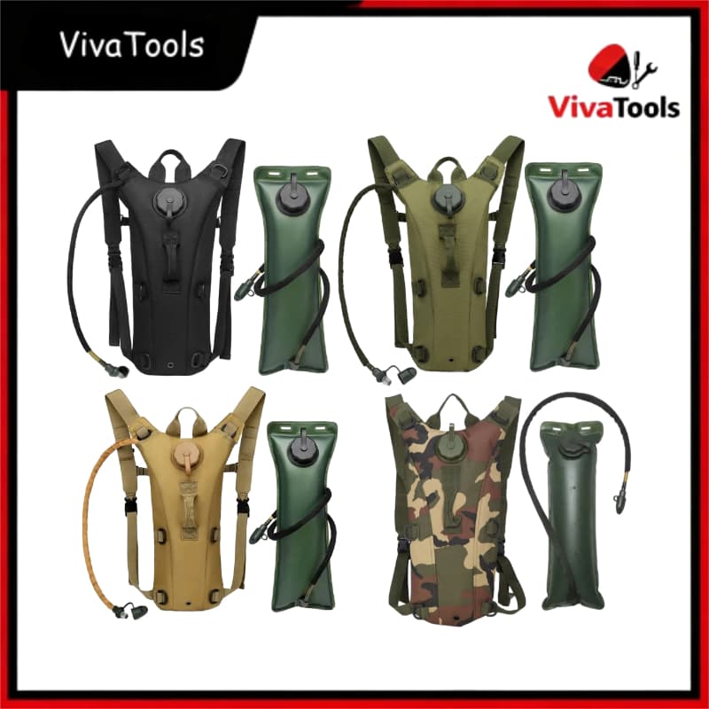 ⭐ Mochila de Hidratação 3L Impermeável – Bolsa de Água com Boca Larga, Perfeita para Trilha, Ciclismo e Corrida ⭐