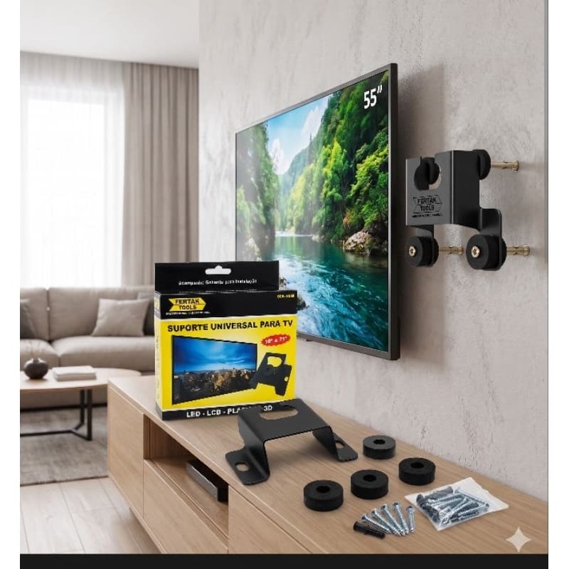 Suporte para tv universal de 10 a 100 polegadas.