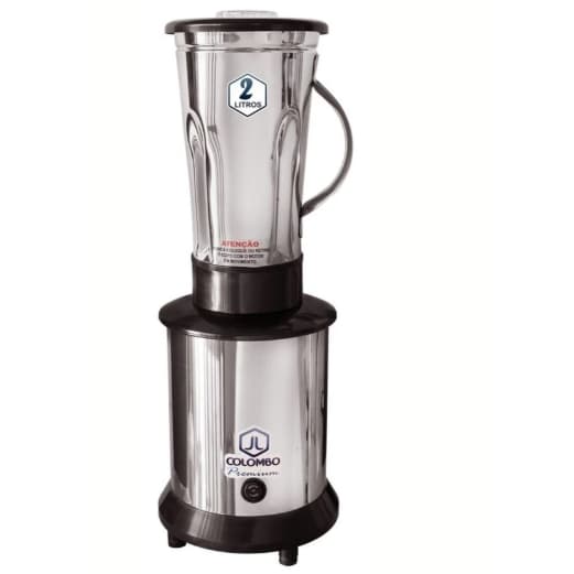 Liquidificador Industrial Profissional 2 Litros Inox Baixa Rotação(700W) Bivolt JL COLOMBO