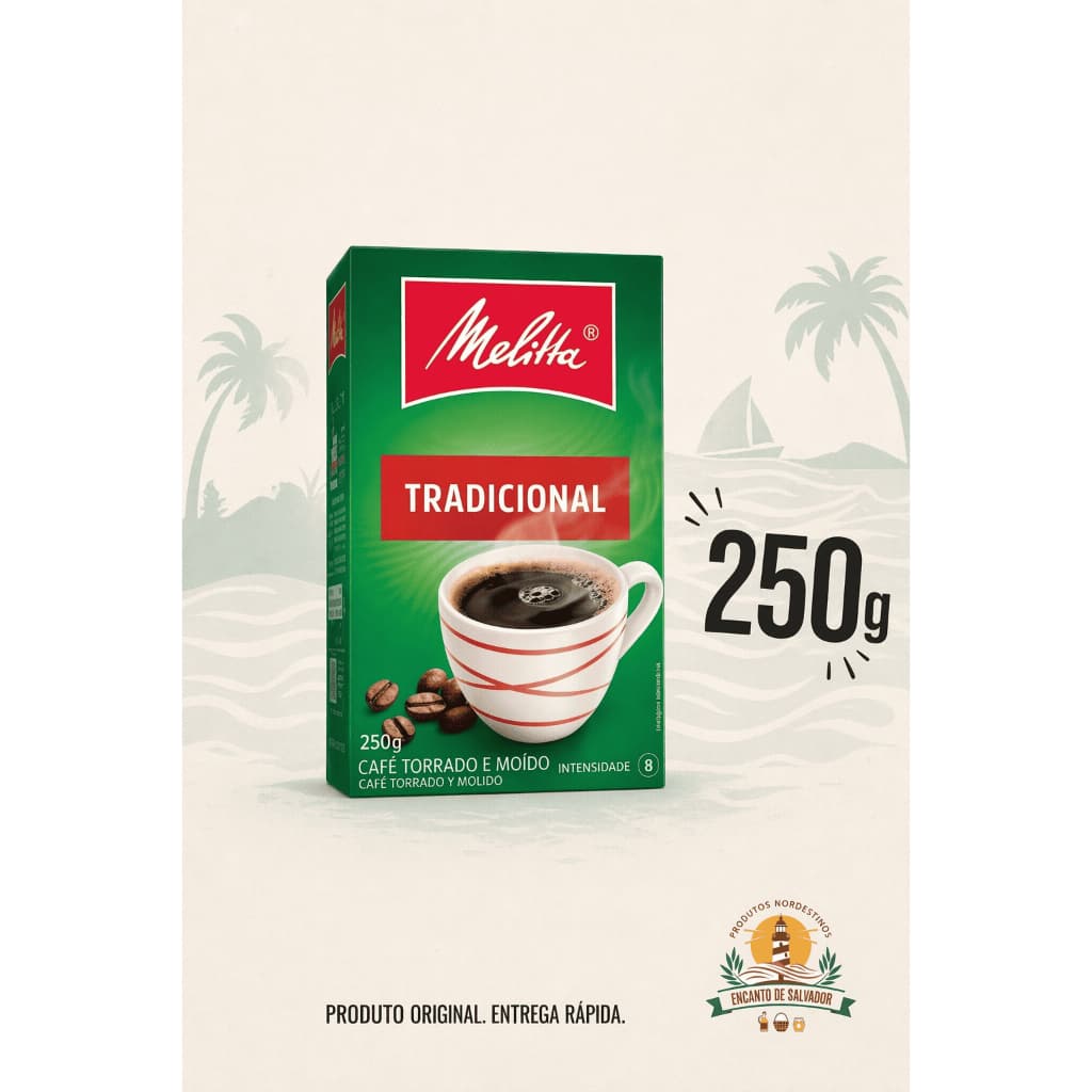 Café Melitta Tradicional Vácuo 250g