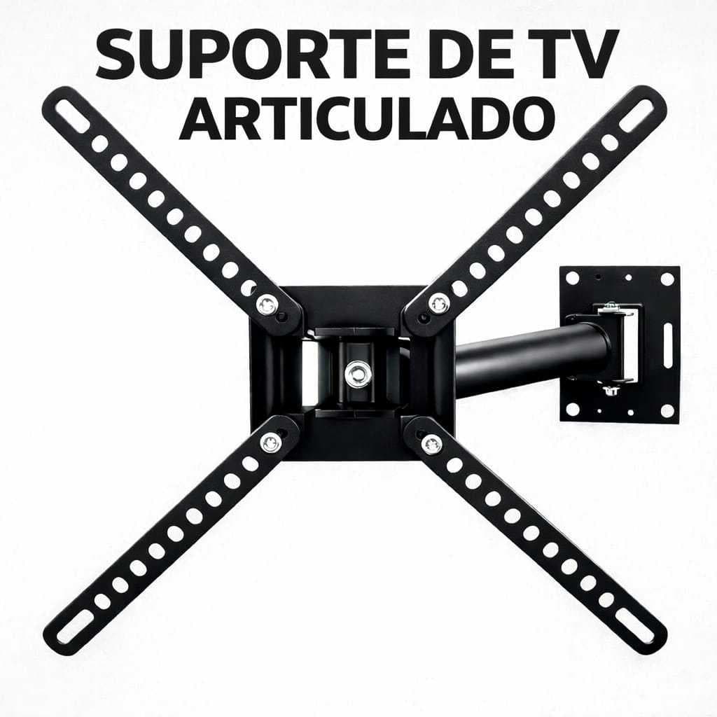 Suporte para TV Articulado Suporte de Parede Monitor LED LCD Plasma QLED Plasma de 32 A 60 Polegada