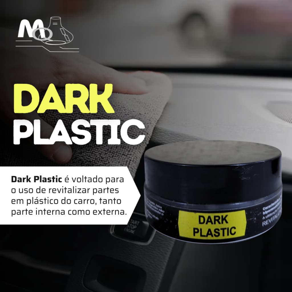 Restaurador De Plásticos Do Carro - Dark Plastic restaurador de plasticos e painel automotivo