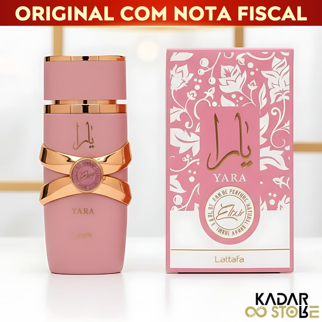 Perfume Yara Elixir Lattafa | ORIGINAL | LACRADO COM SELO HOLOGRÁFICO | 100ml EDP | ALTA FIXAÇÃO