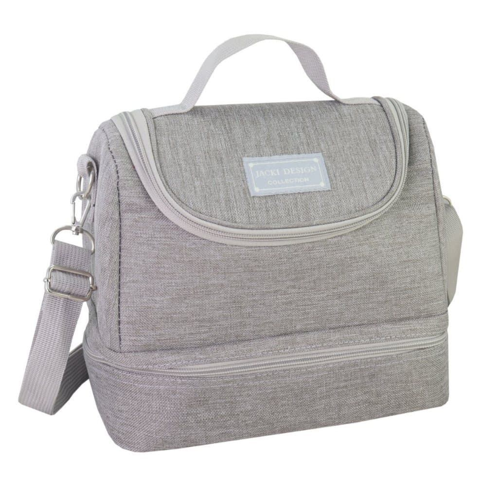 Bolsa Térmica c/ 2 Compartimentos Concept Fitness Lancheira para Marmita