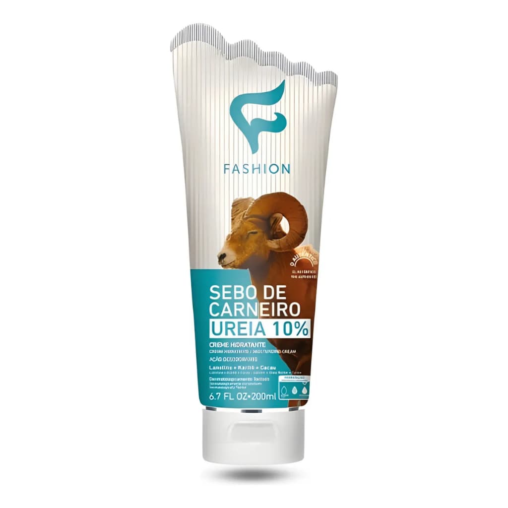 Creme Sebo de Carneiro 10% Ureia Fashion 200ml