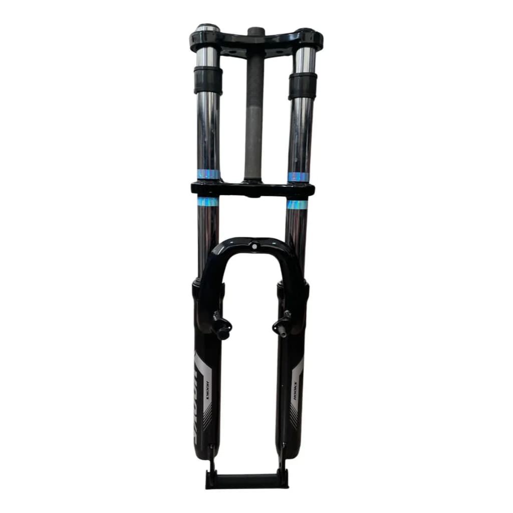 Suspensão Garfo Bike Aro 26 Standard 2 Andar Gordo 21.1mm Cromado Hooks