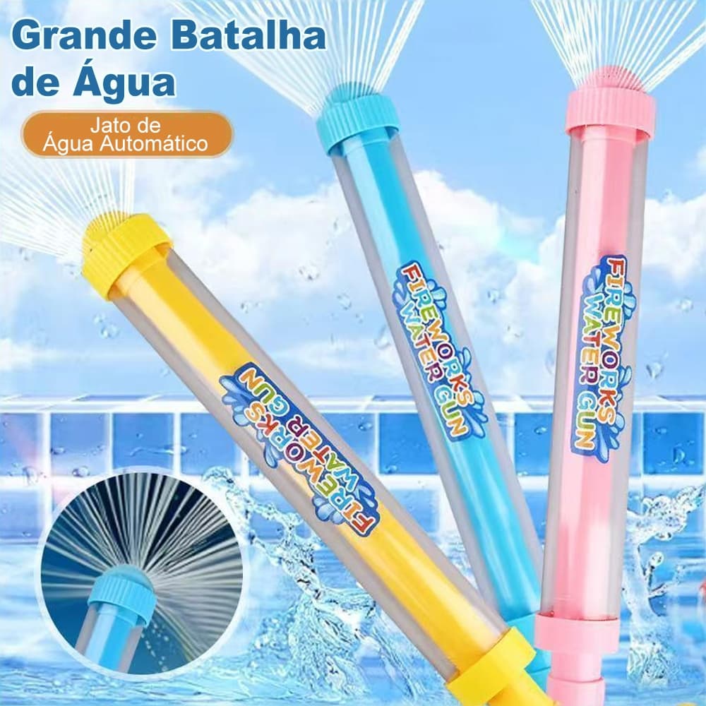 Brinquedo de Água Infantil Jato Forte, Diversão de Verão para Piscina e Praia