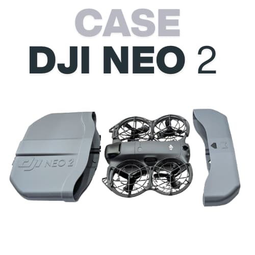 Estojo DJI Neo 2 | Capa • Proteção • CASE • Encaixe Perfeito • 13 cores • Ultra Compacta