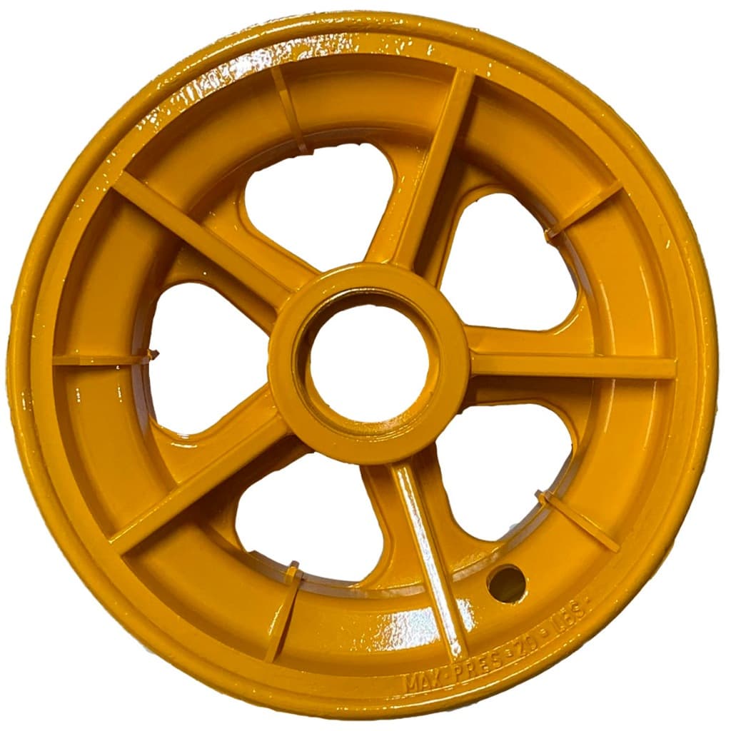 Roda Dianteira Walk Machine Millenium 37cc Amarela