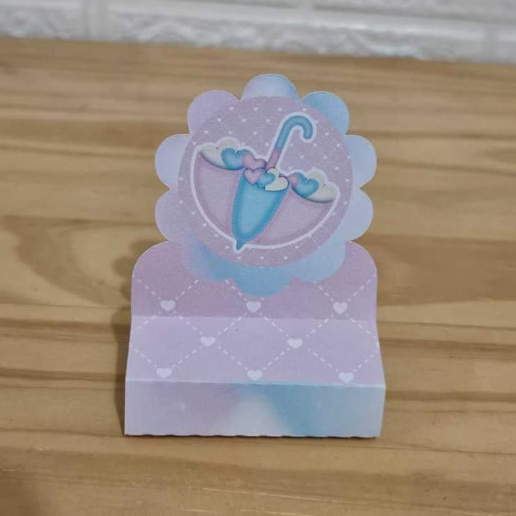 Porta Bis Duplo Chuva De Amor / pegue emonte / pronta entrega /Lembrancinha Chuva de Amor /Personalizados Chuvas de Amor
