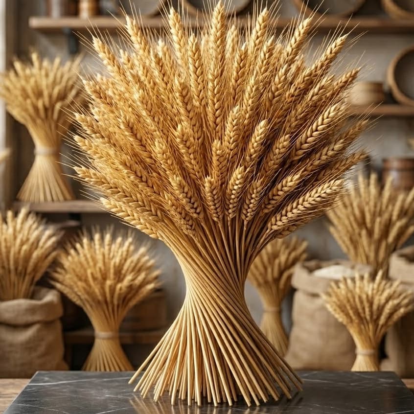 Trigo Seco Natural Premium 280/180/120/60/40 Hastes De Trigo | Flor Seca P/Decoração e Arranjos