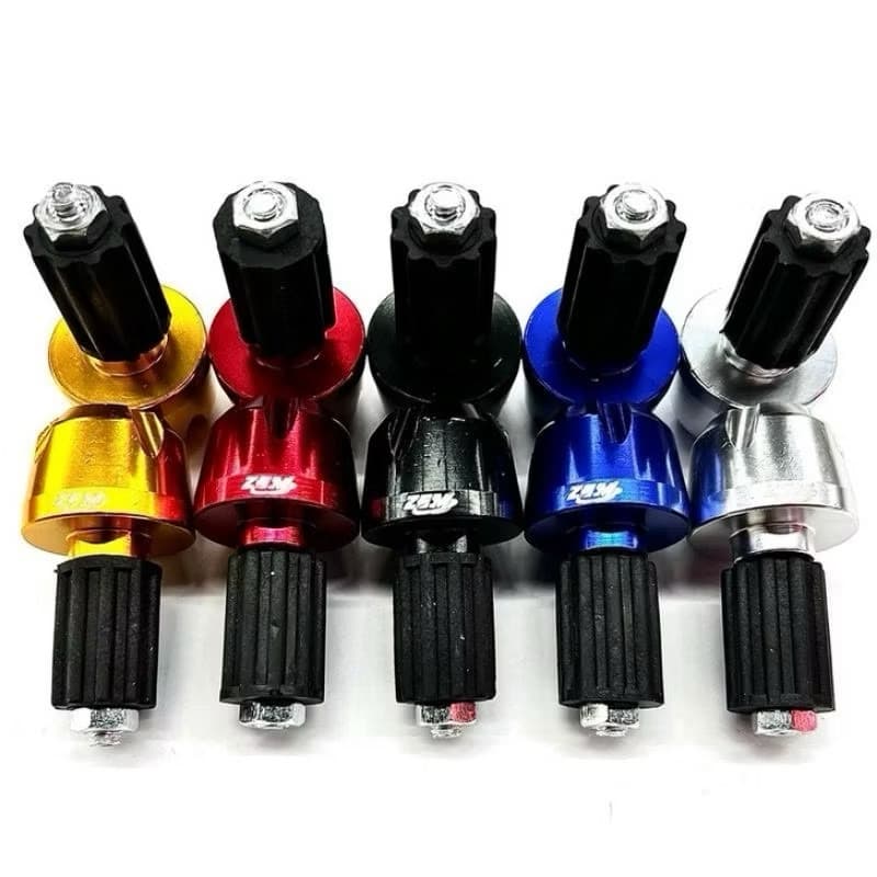 Par Peso para guidão Universal Para Moto Cromado Guidão Alumínio Resistente Kit