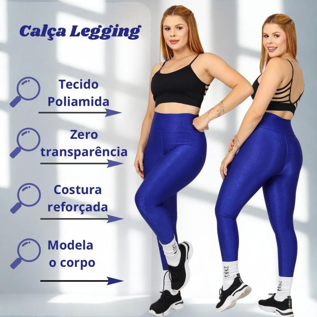 Calça Legging Feminina Alta Performance para Academia