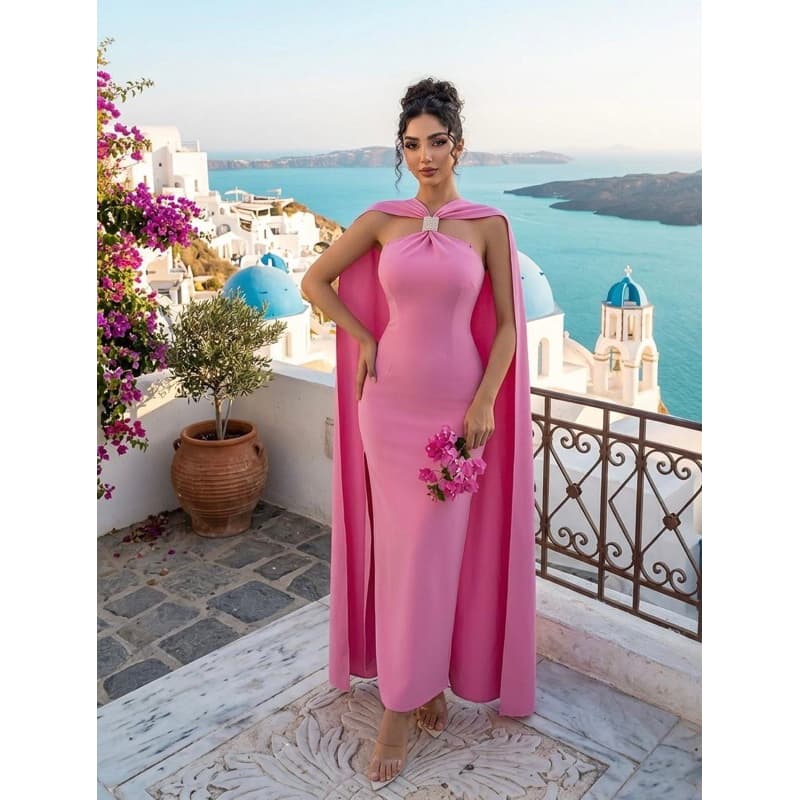 Vestido Festa Longo Grécia 🇬🇷