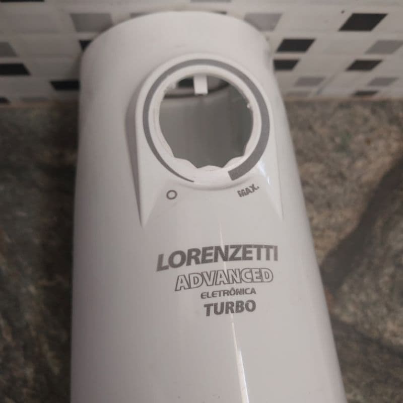 acabamento ducha lorenzetti advanced eletrônica turbo