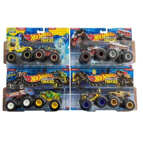 Hot Wheels Monster Trucks - Pack com 2