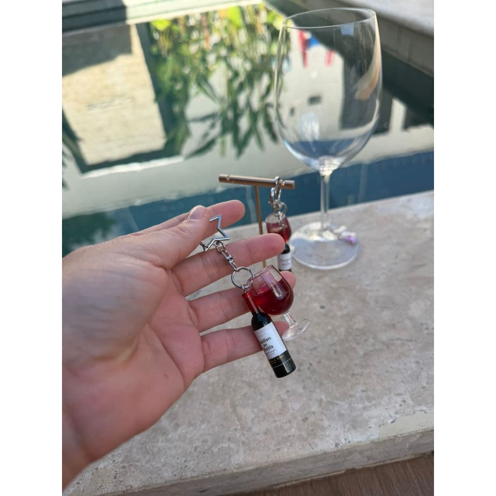 Chaveiro personalizado para amantes de Vinho, embalagem especial de envio.