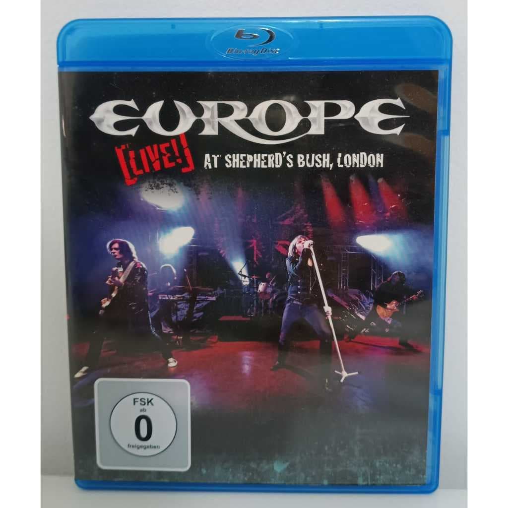 Blu-ray Europe - Live Shepherd´s Bush - Imp. Alemanha impecável