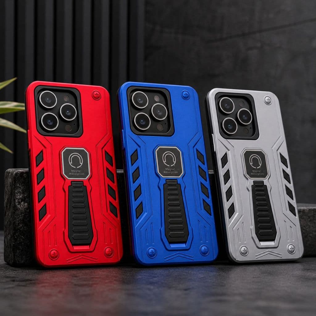 Capa Capinha Militar armadura anti impacto com suporte Carro magnético Xiaomi Poco X7 Pro