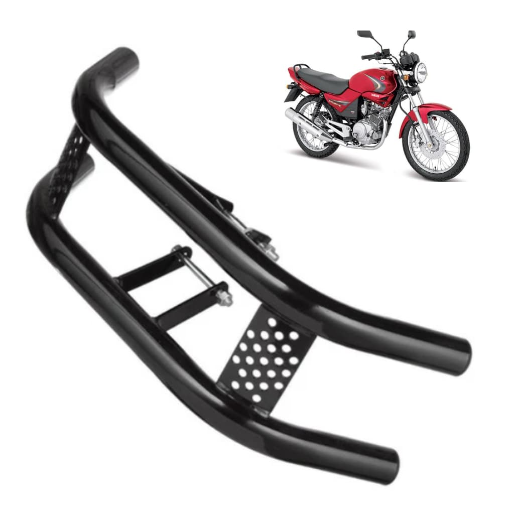 Protetor Mata Cachorro Moto Yamaha YBR 125 2000 até 2008 Barra Dupla Pro Tork