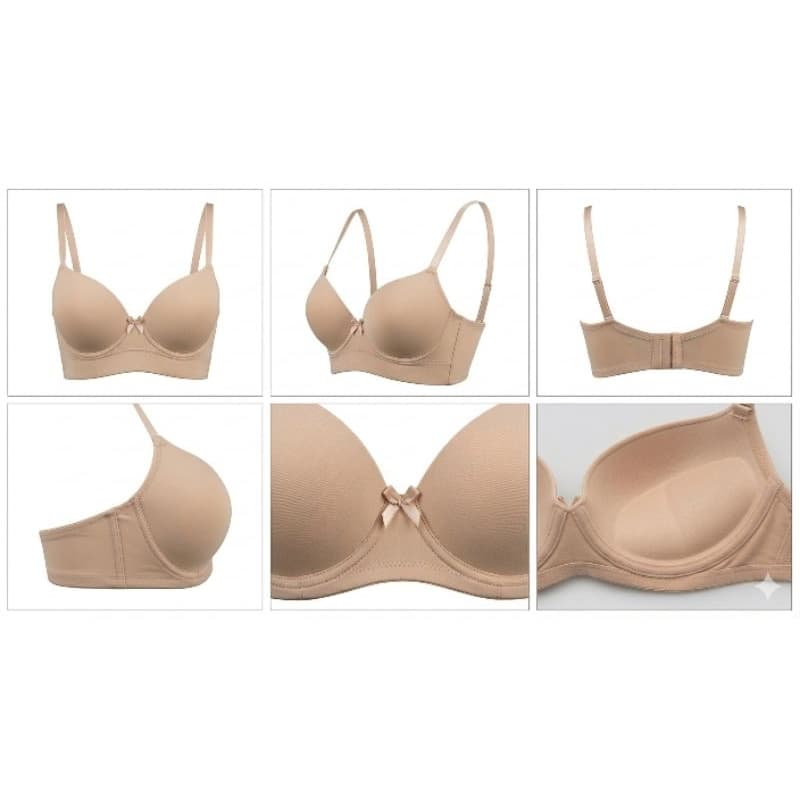 Sutiã Plus Size com Bojo Reforçado para Máxima Sustentação