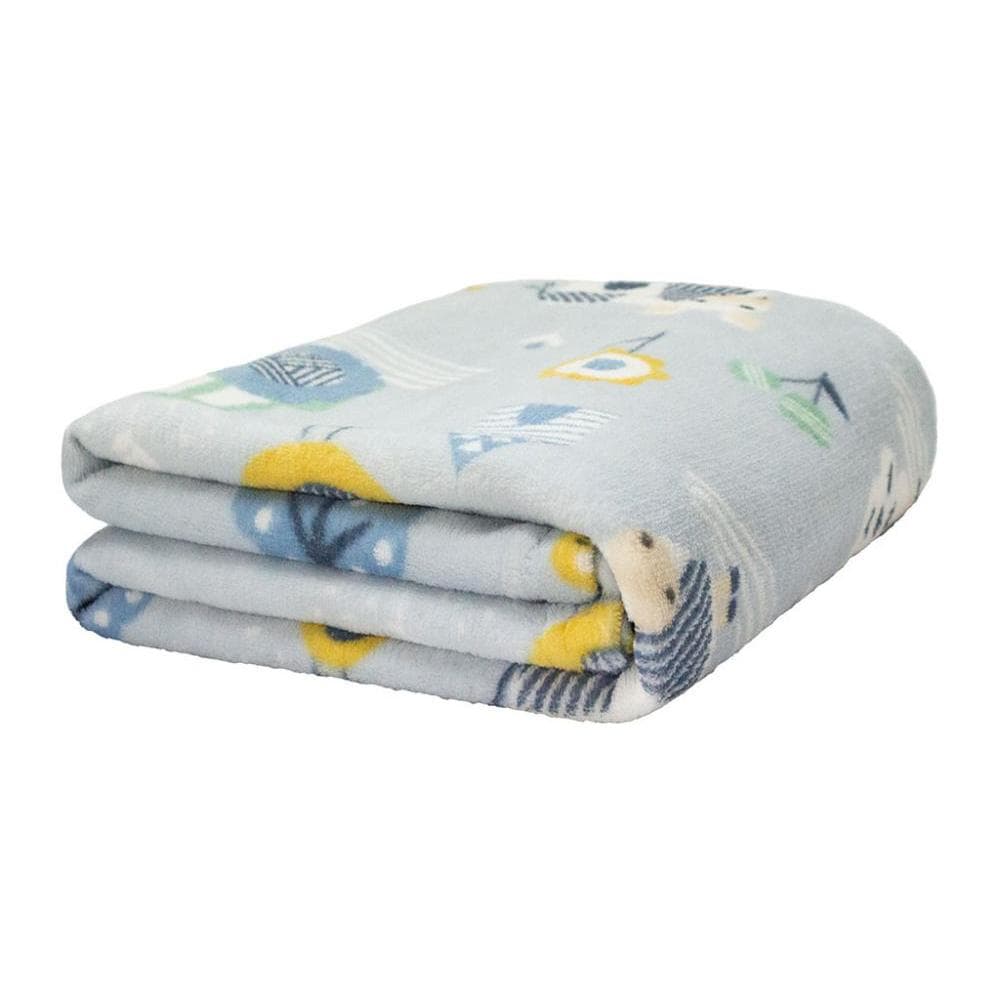 Cobertor de Bebê Antialérgico 110 m x 80 cm Toque Macio e Conforto para seu Neném