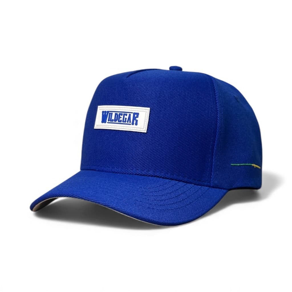 Boné masculino azul Brasil wildegar original snapback ajustável
