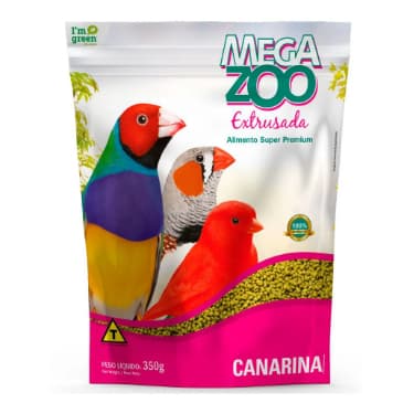 MEGAZOO EXTRUSADA CANARINA - 350g
