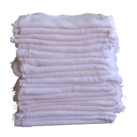 Kit Pano de Chão com 10 Unidades Saco Alvejado Duplo Direto da Fábrica Super Oferta 45 x 65