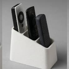 Suporte Porta 3 Controles Remoto  Universal Ar Tv Ventilador organizado e moderno.