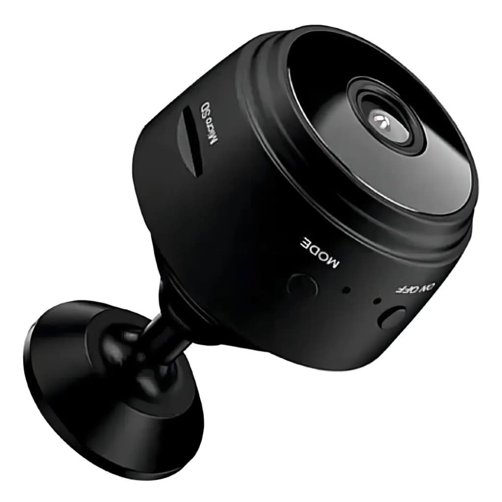 Mini Camera Espia A9 Wi-Fi HD Visão Noturna Sensor Movimento Celular