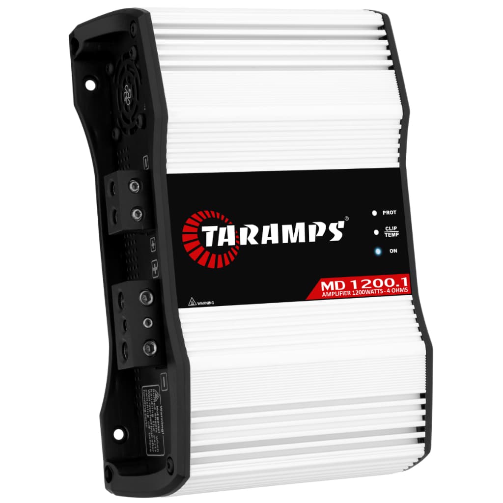 Módulo Amplificador Taramps Md 1200.1 Mono 1200w Rms 4 Ohms Branco original