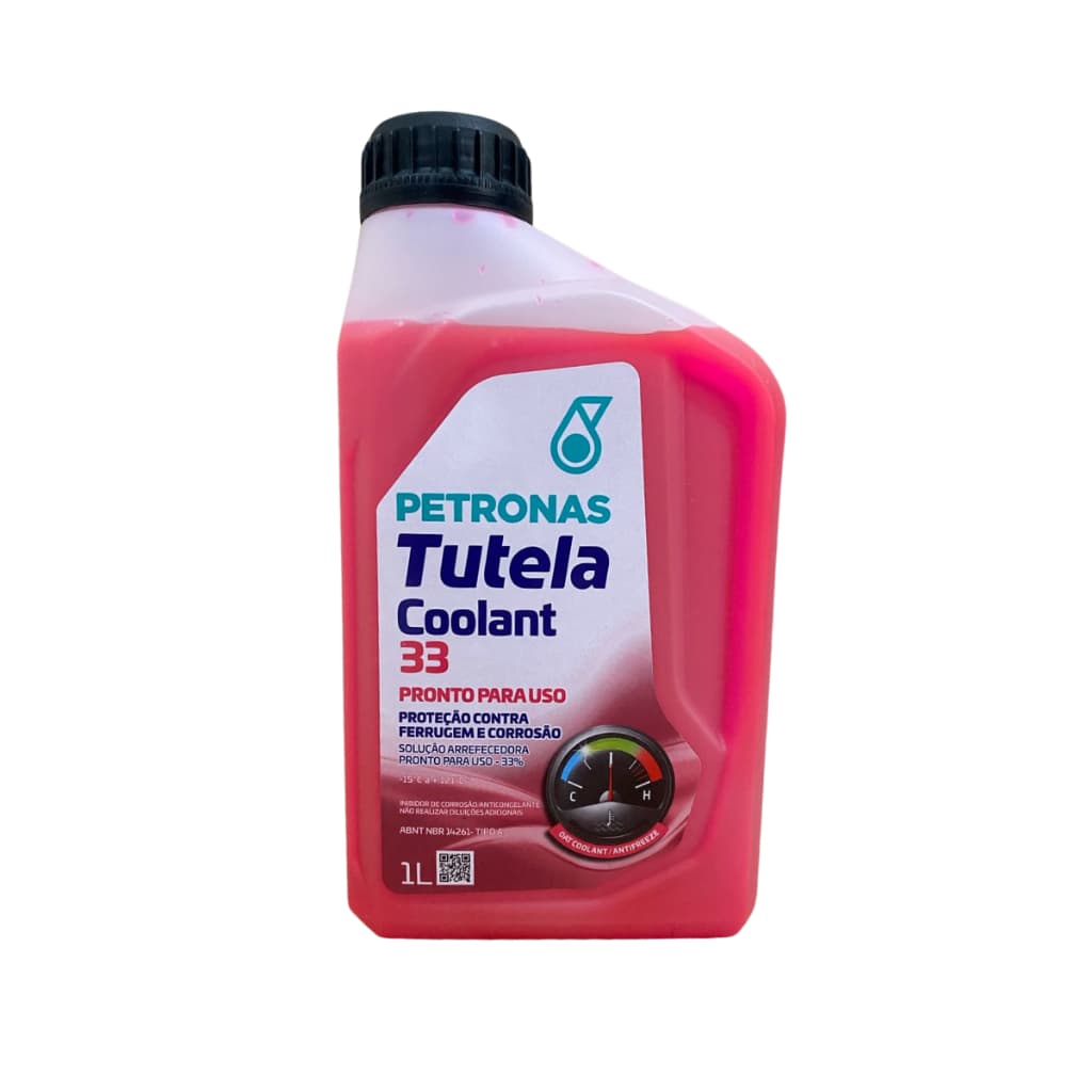 Aditivo Para Radiador Petronas Tutela Coolant 33 1 Litro Rosa Pronto Uso